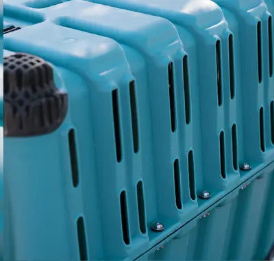Crate with air holes on side