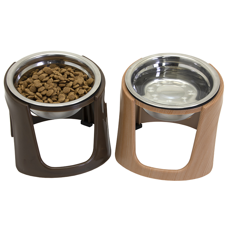 Stainless Steel Bowls with Stands